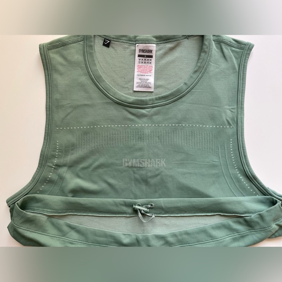 Gymshark Sleeveless Crop Tank Top *Adjustable - Picture 4 of 4